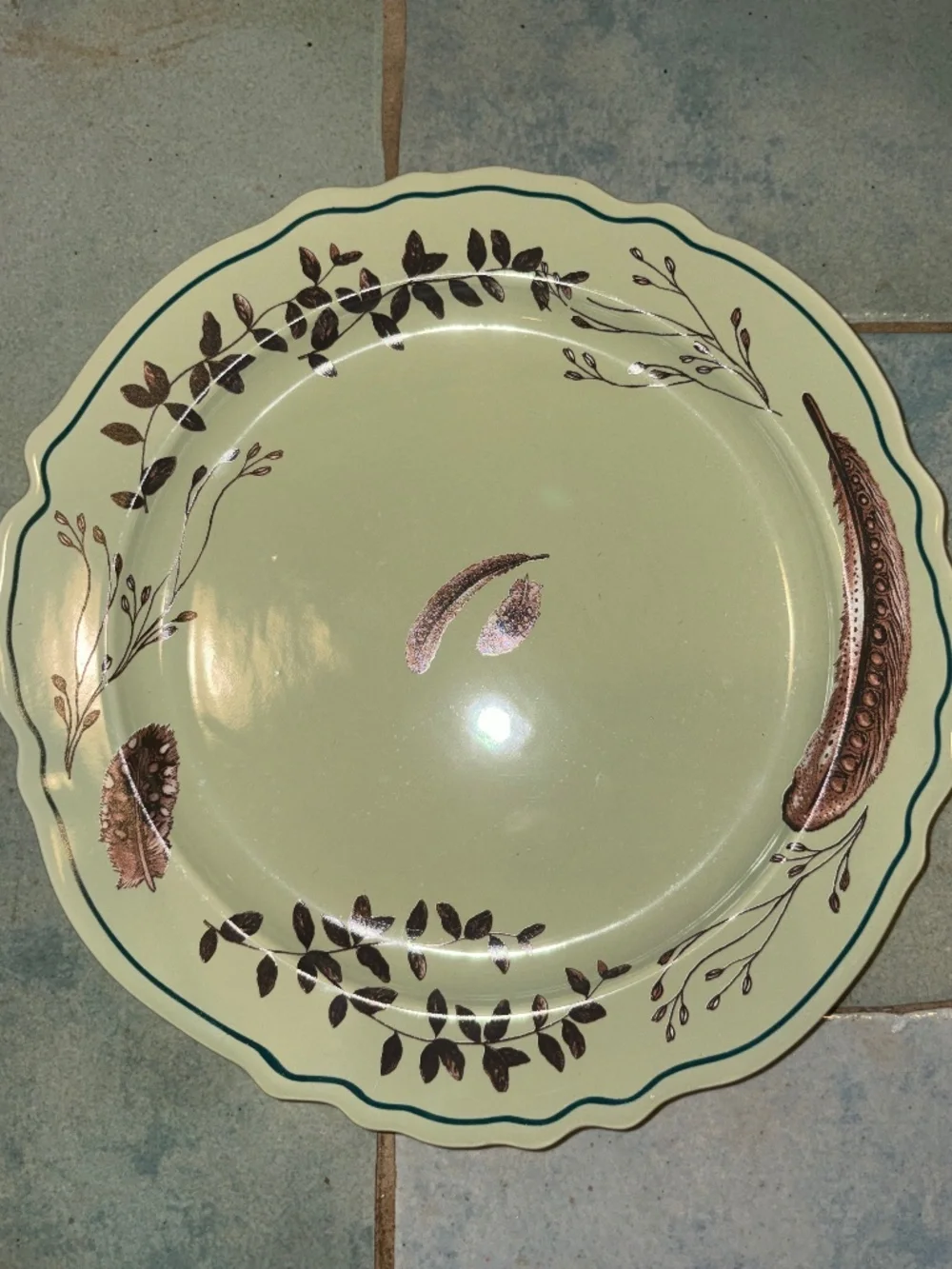 Anthropologie Elin Dinner Plate